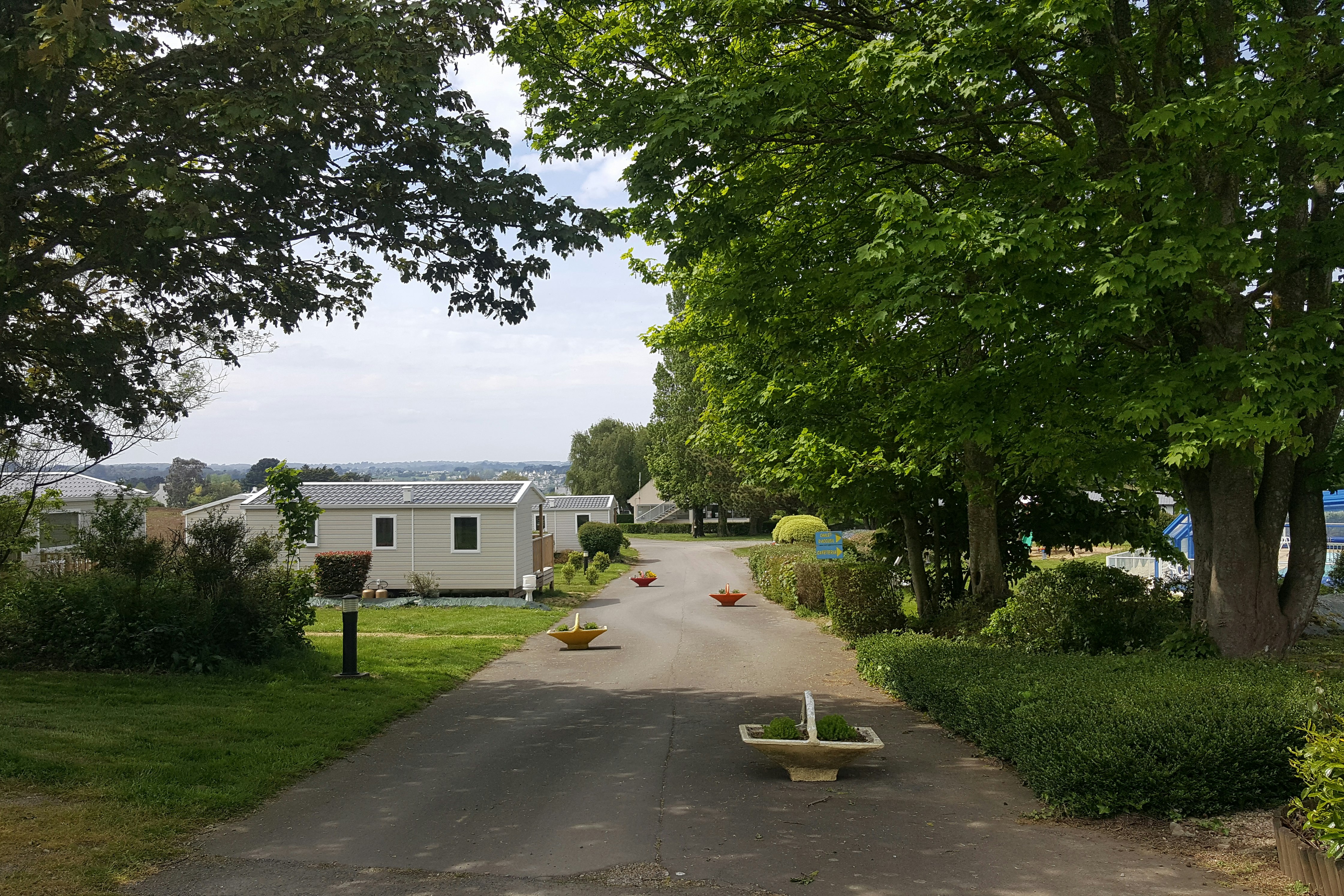 Village de l’Armorique  - Mobilheime auf dem Campingplatz