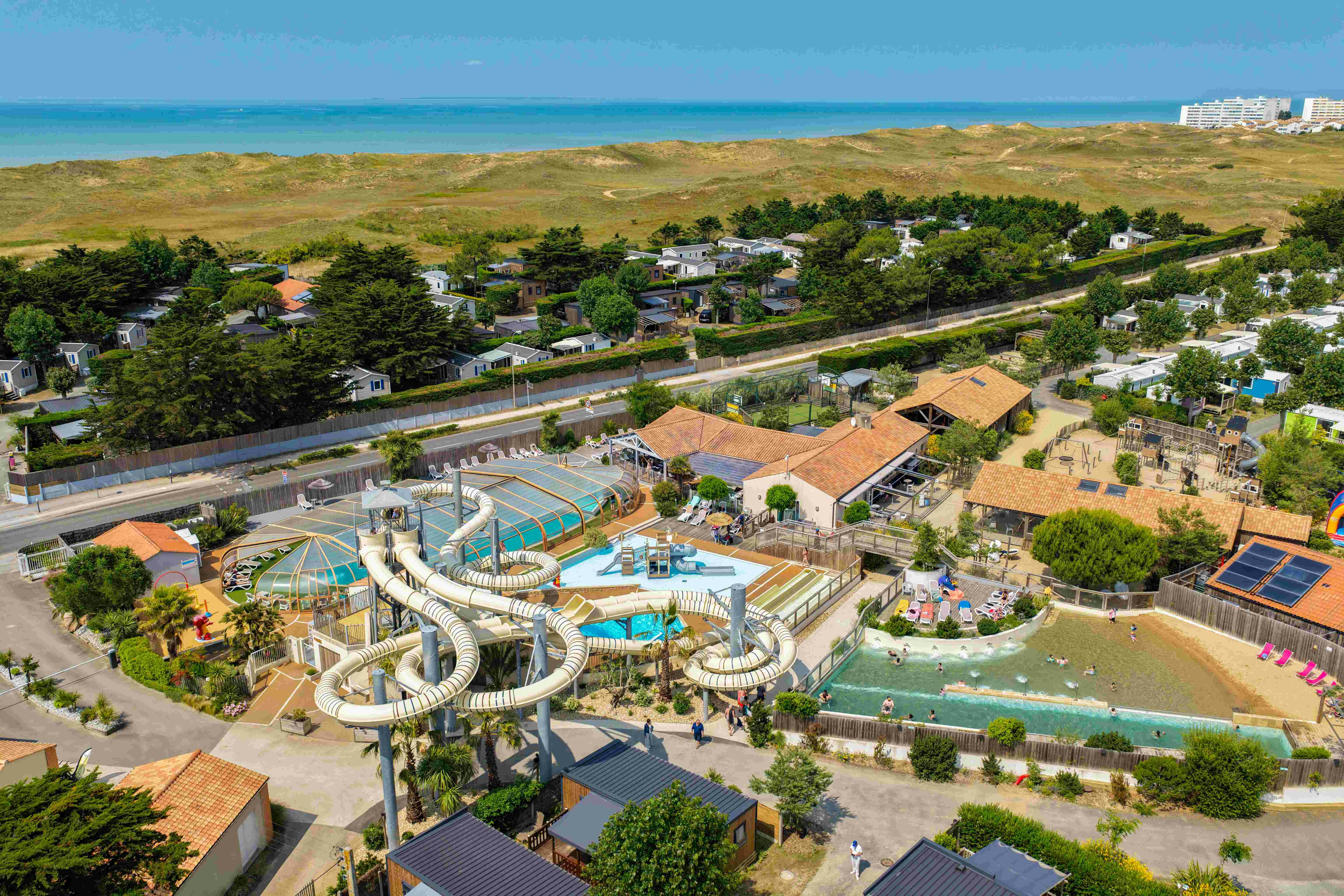 Yelloh! Village Pomme de Pin  - Campingplatz aus der Vogelperspektive
