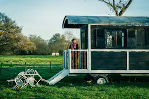 Village Toue des Demoiselles - Wohnwagen zu vermieten auf dem Campingplatz
