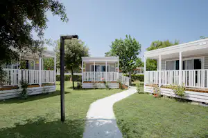 Le Mimose Family Resort - Mobilheime auf dem Campingplatz