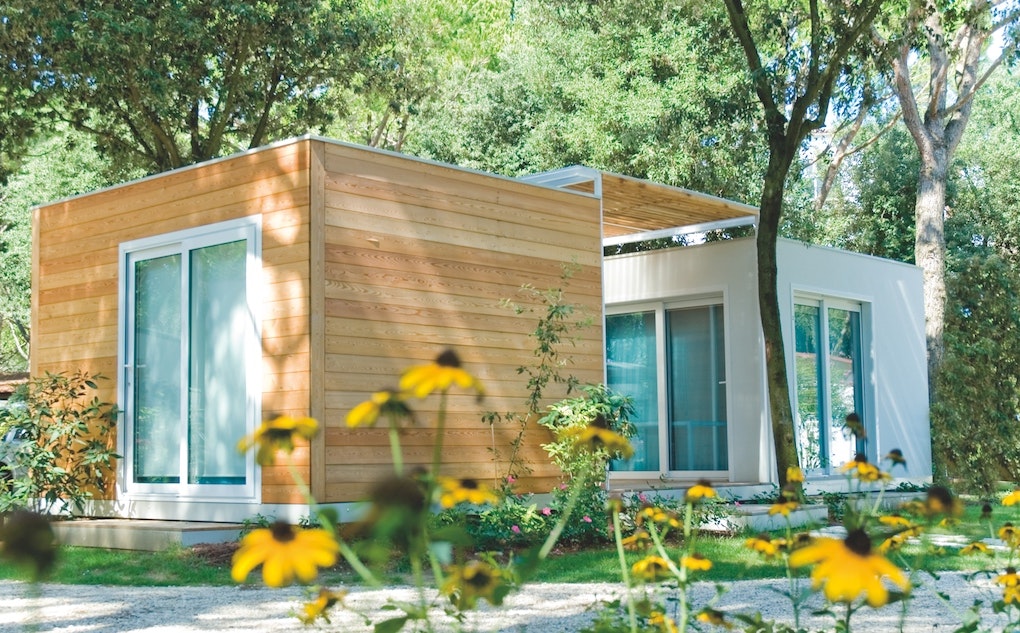 Jesolo Mare Family Village - Mobilheim auf dem Campingplatz