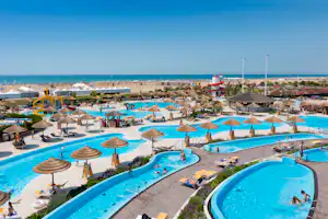 Villaggio Turistico Internazionale - Blick auf den Wasserpark des Campingplatzes