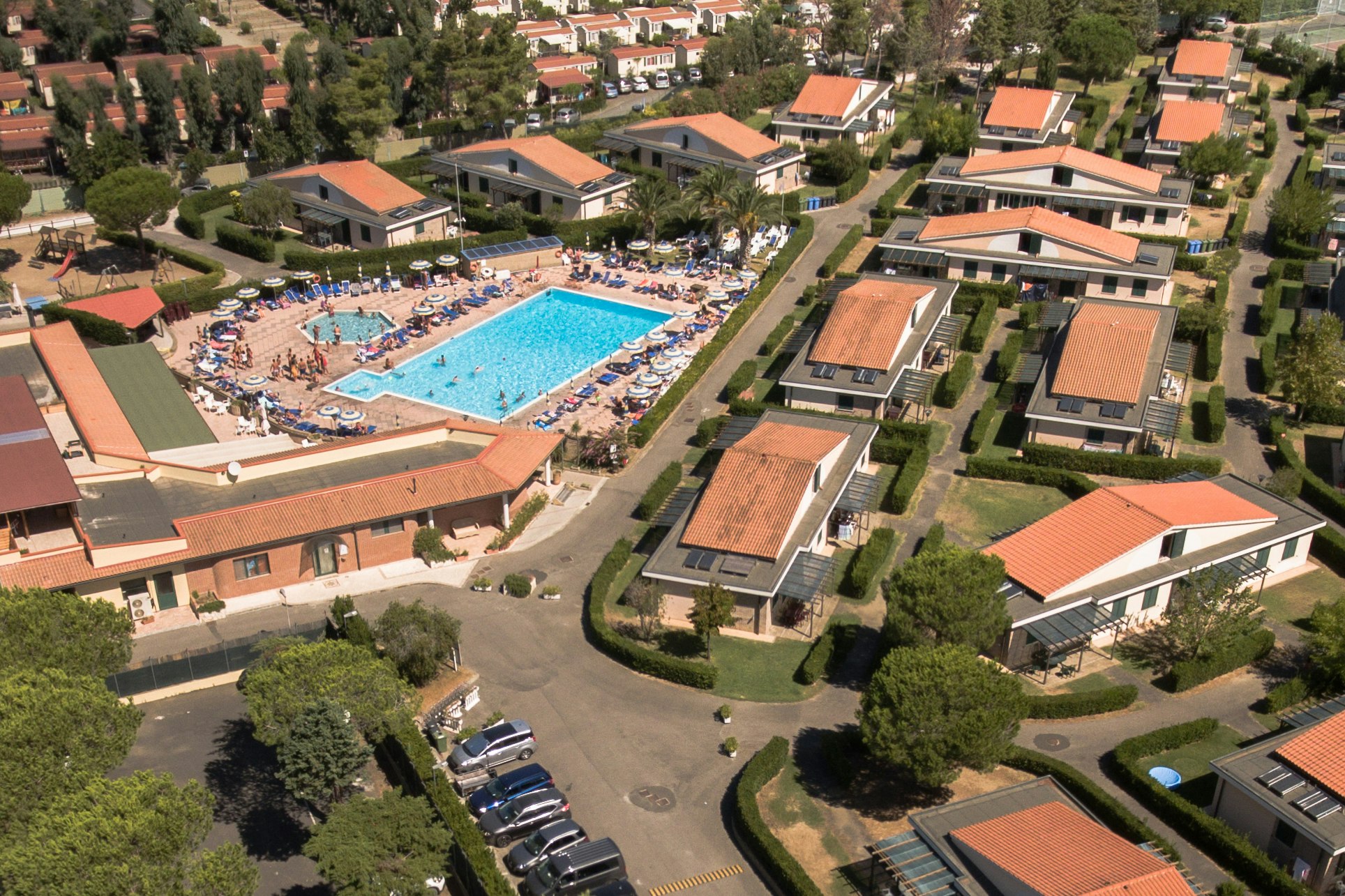 Villaggio Turistico La Cecinella  - Campingplatz aus der Vogelperspektive
