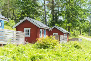 Vimmerby Camping Nossenbaden - Mobilheime auf dem Campingplatz