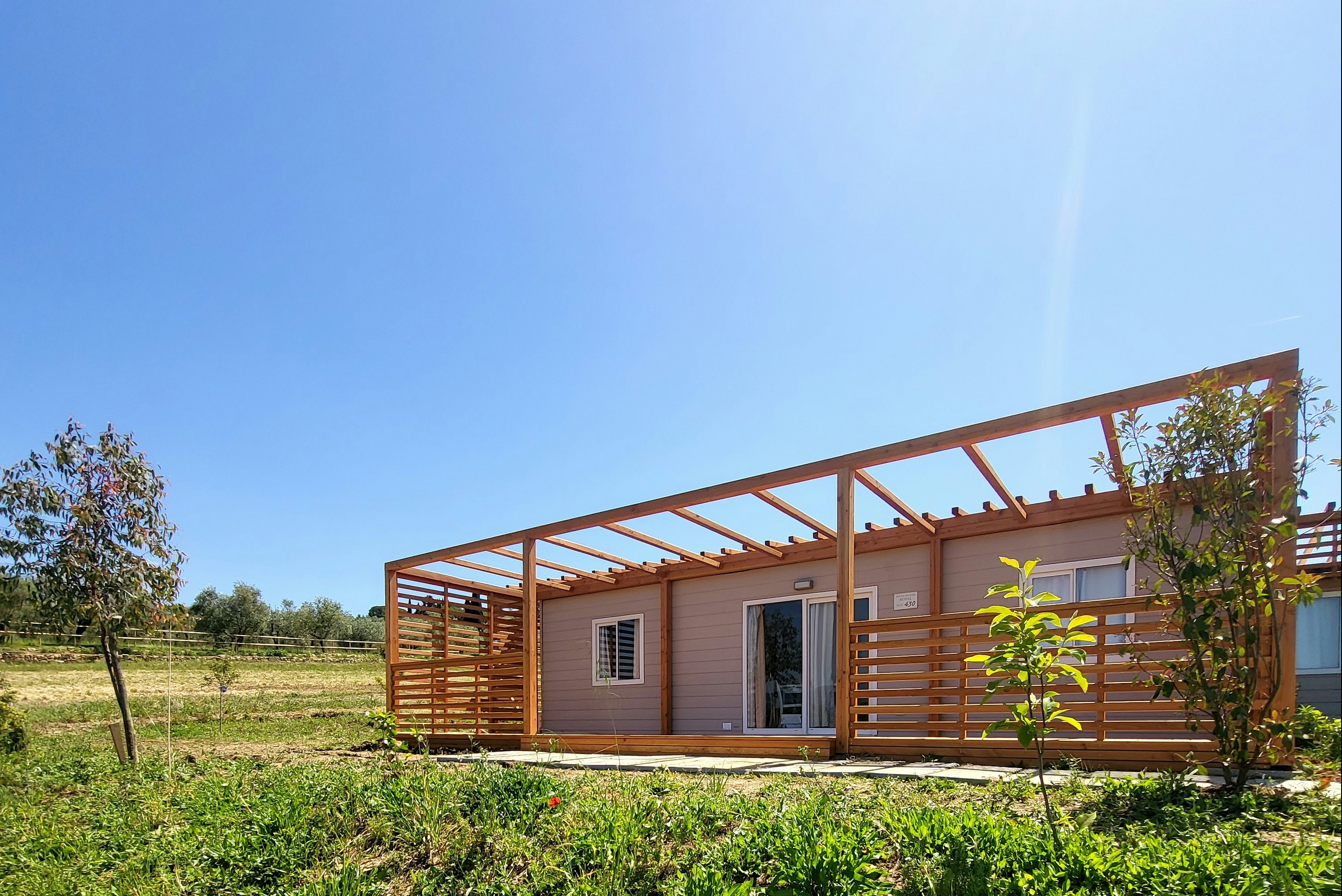 Viovillas Country House Arezzo  - Mobilheim auf dem Campingplatz