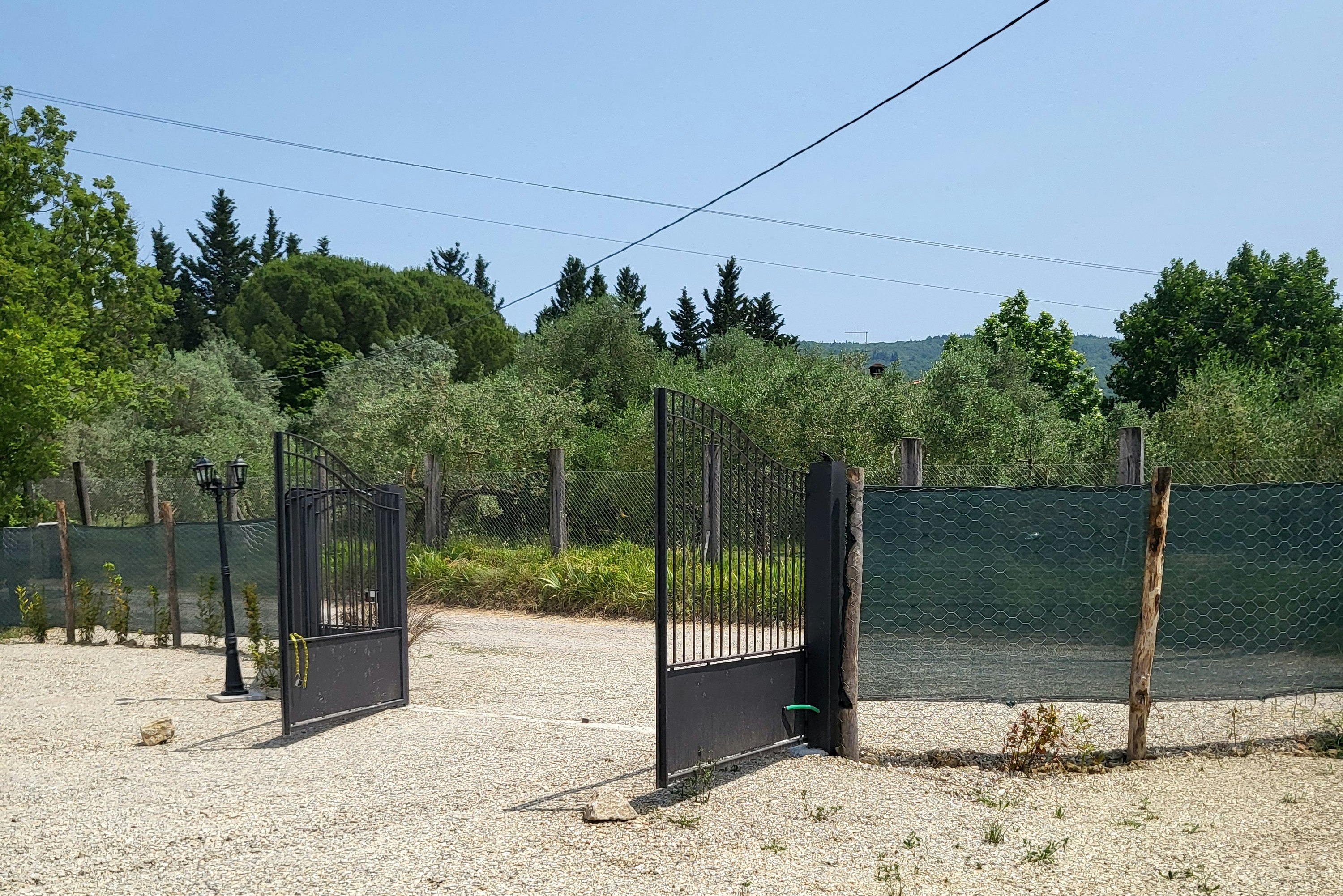 Viovillas Country House Arezzo - Eingang des Campingplatzes