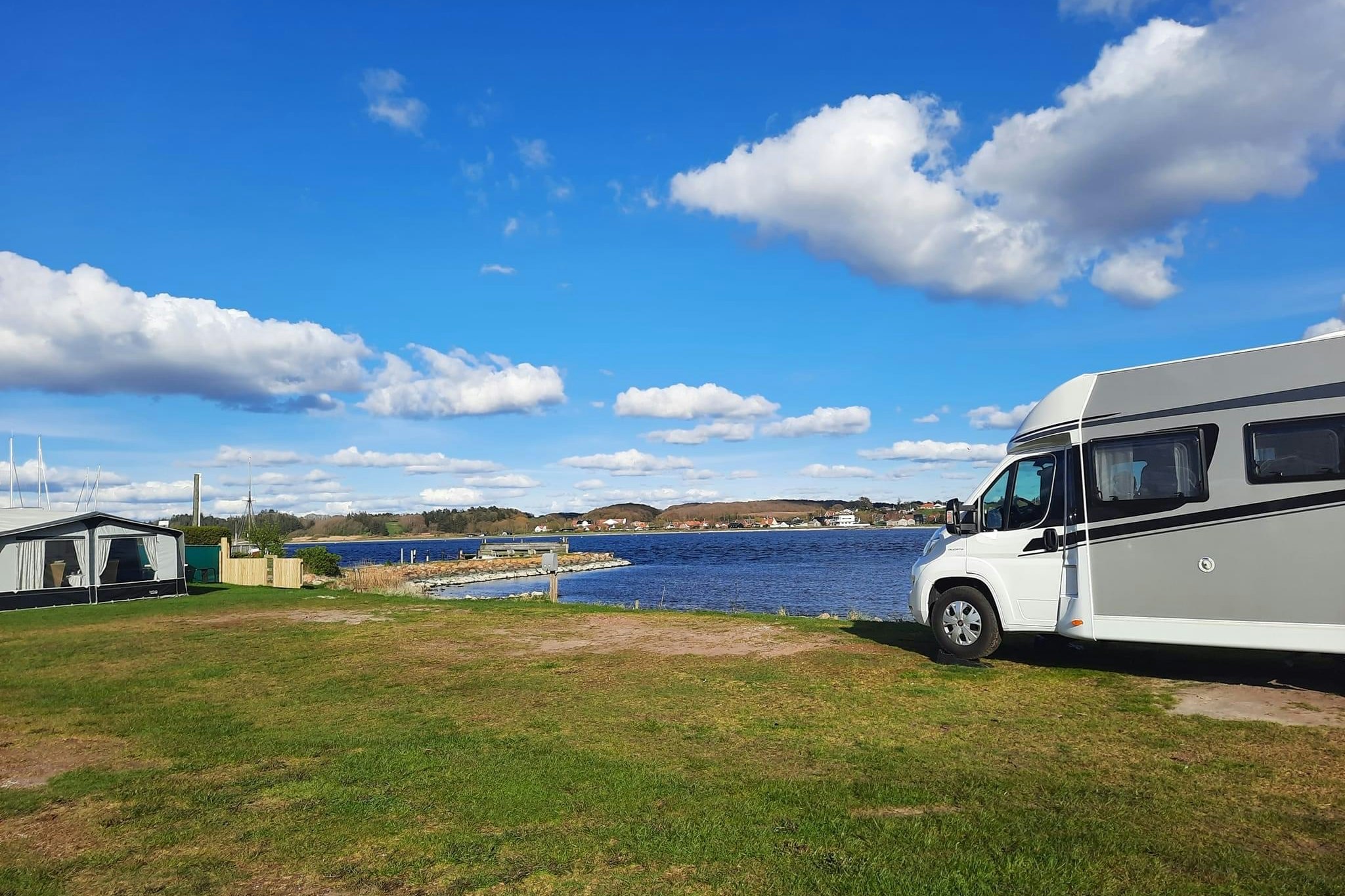 Virksund Camping - Standplätze auf dem Campingplatz