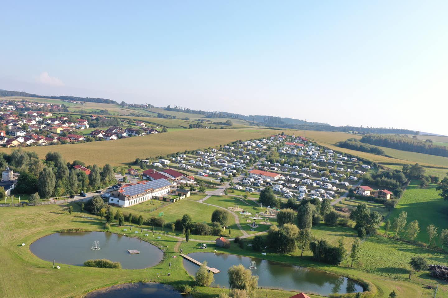 Vital Camping Bayerbach - Luftaufnahme des Campingplatzes
