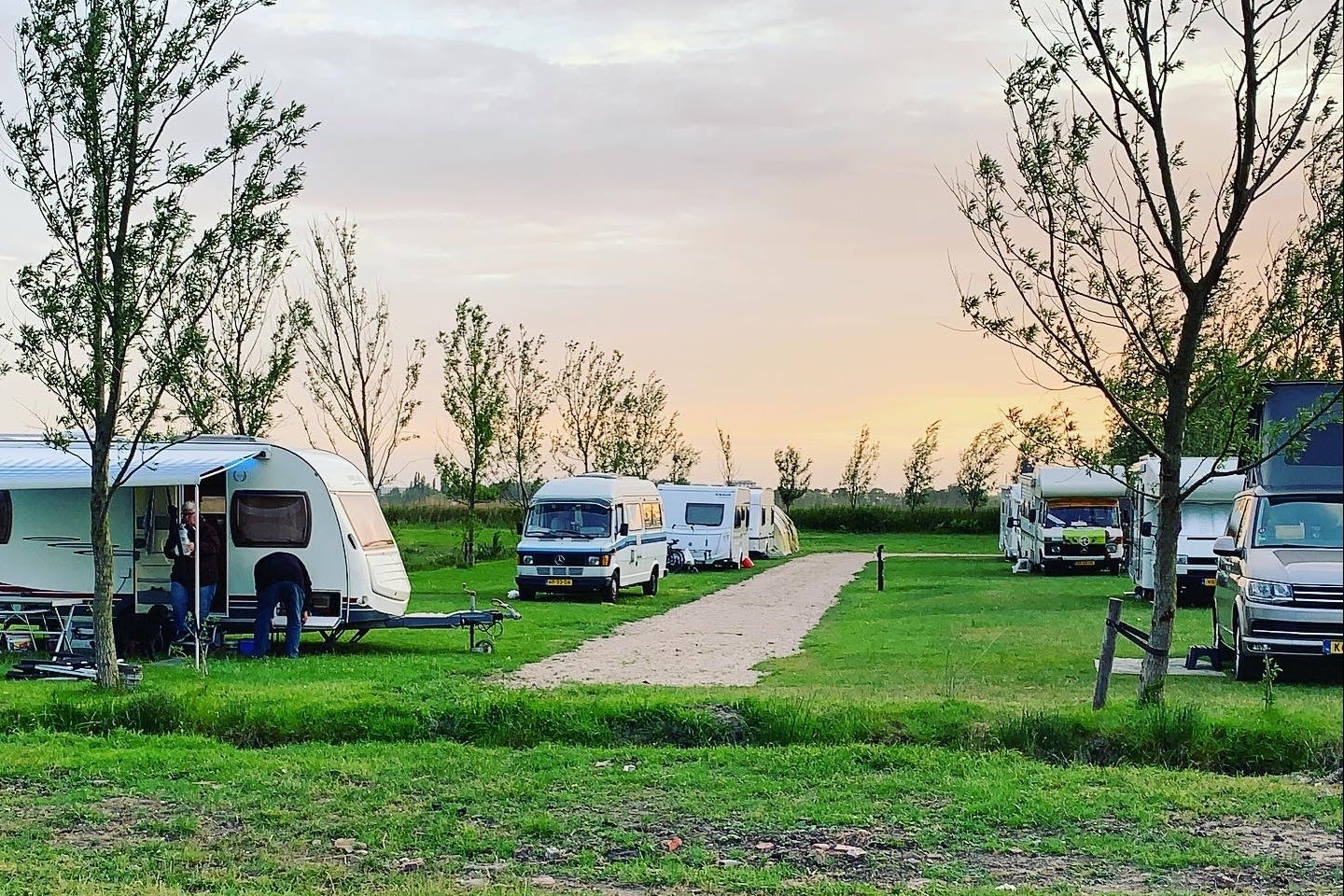 Vodatent @ Boerencamping Swarthoeve - Stellplätze auf dem Campingplatz