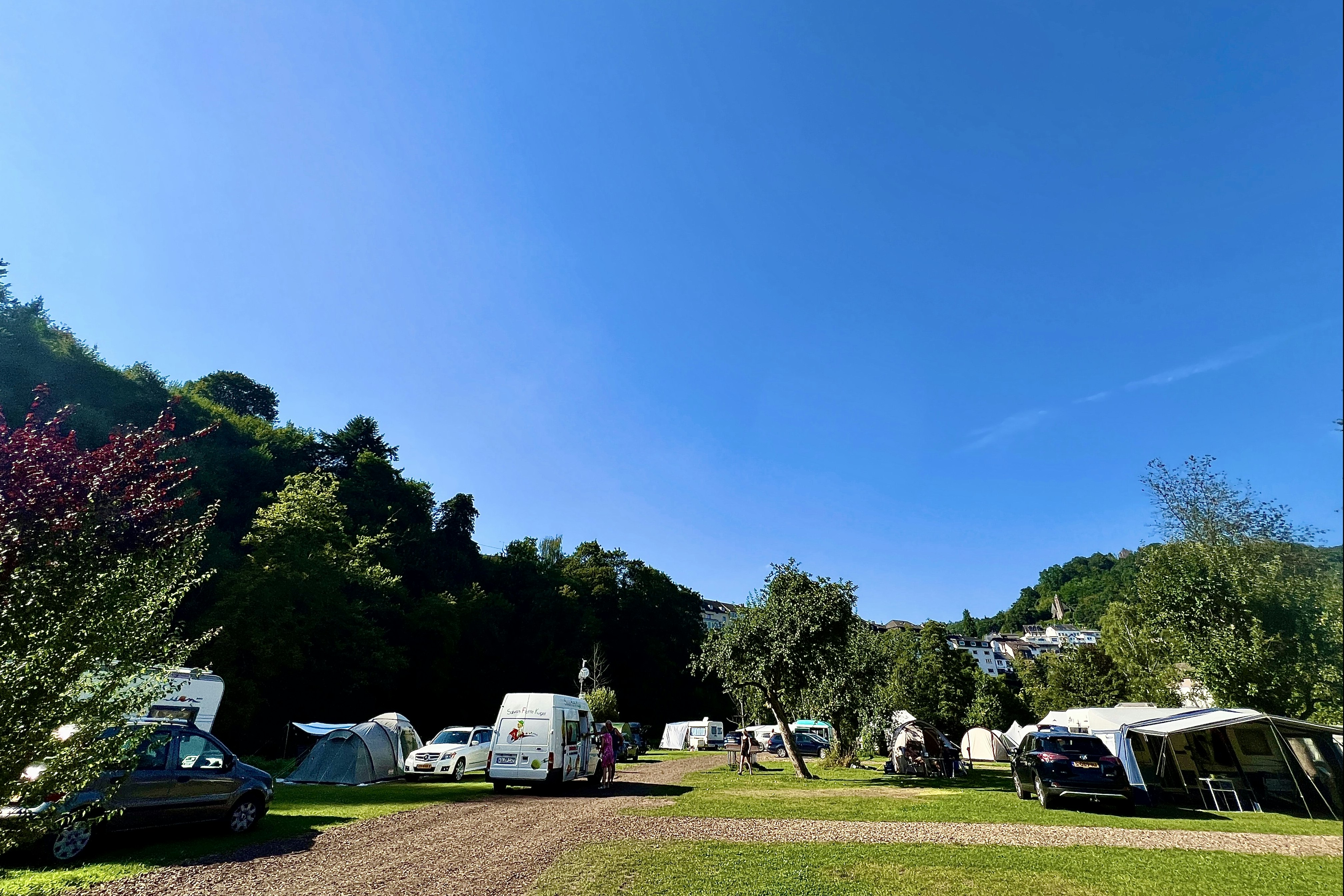Vodatent @ Camp Kyllburg - Standplätze auf der Wiese auf dem Campingplatz