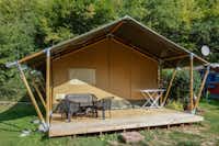Vodatent @ Camping Bockenauer Schweiz - Glamping-Zelt auf dem Campingplatz