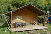 Vodatent @ Camping Bockenauer Schweiz - Glamping-Zelt auf dem Campingplatz