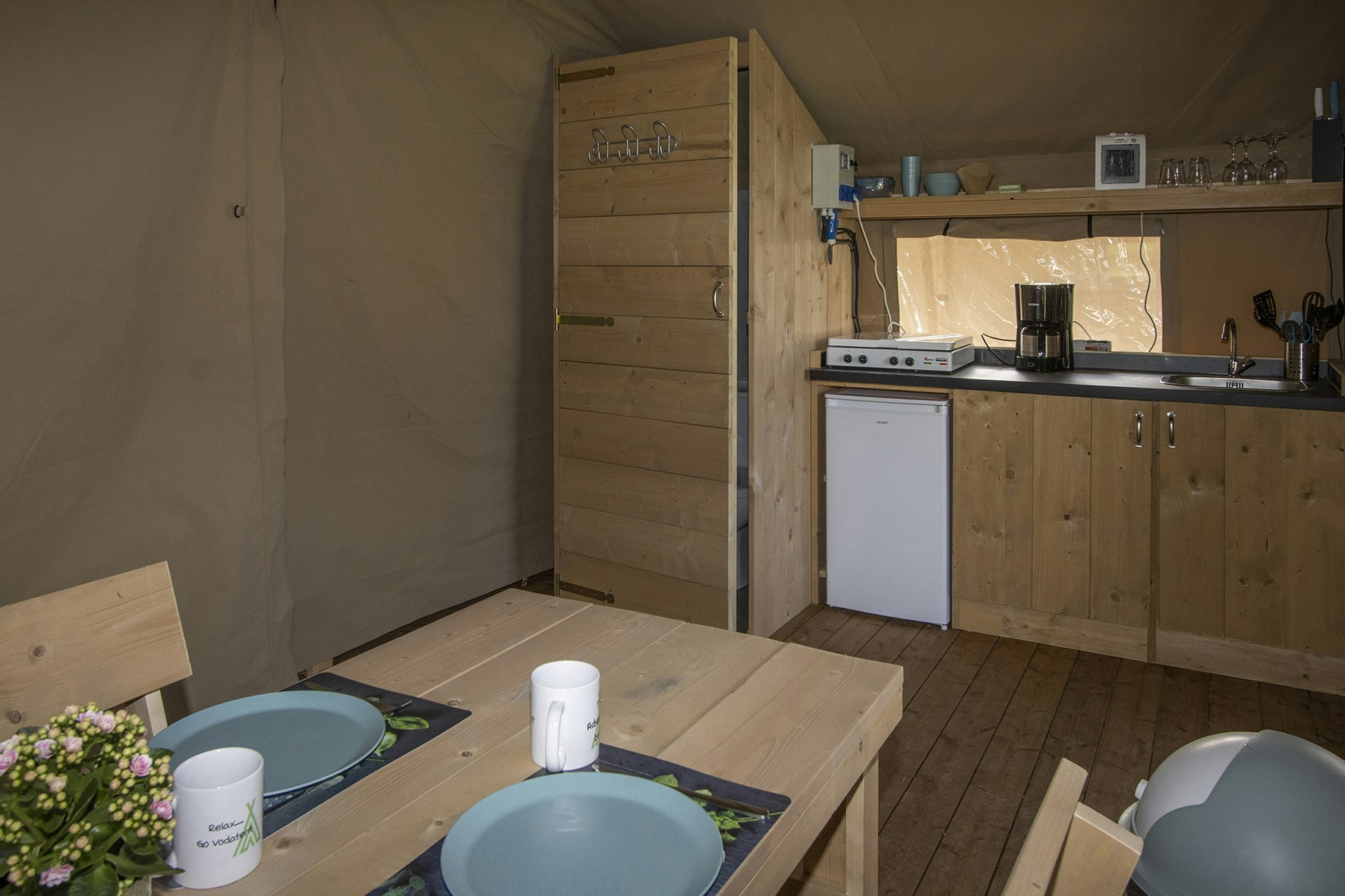 Vodatent @ Camping Catsop