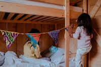 Vodatent @ Camping de Haer - Kinderschlafzimmer in einem Glamping-Zelt