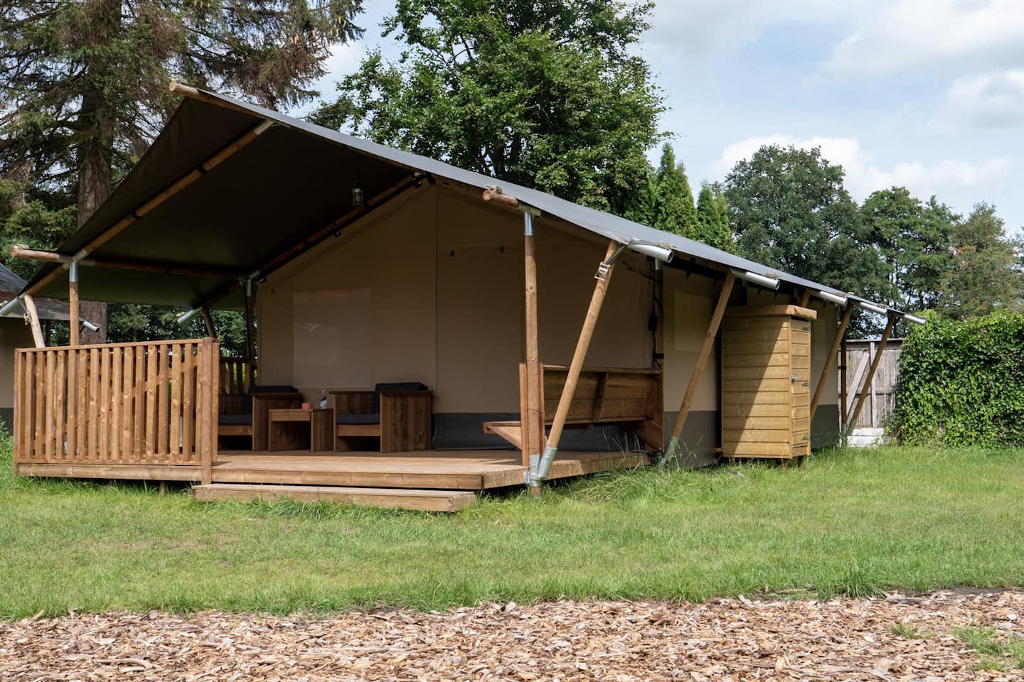 Vodatent @ Camping de Zwammenberg - Safarizelt mit Terrasse