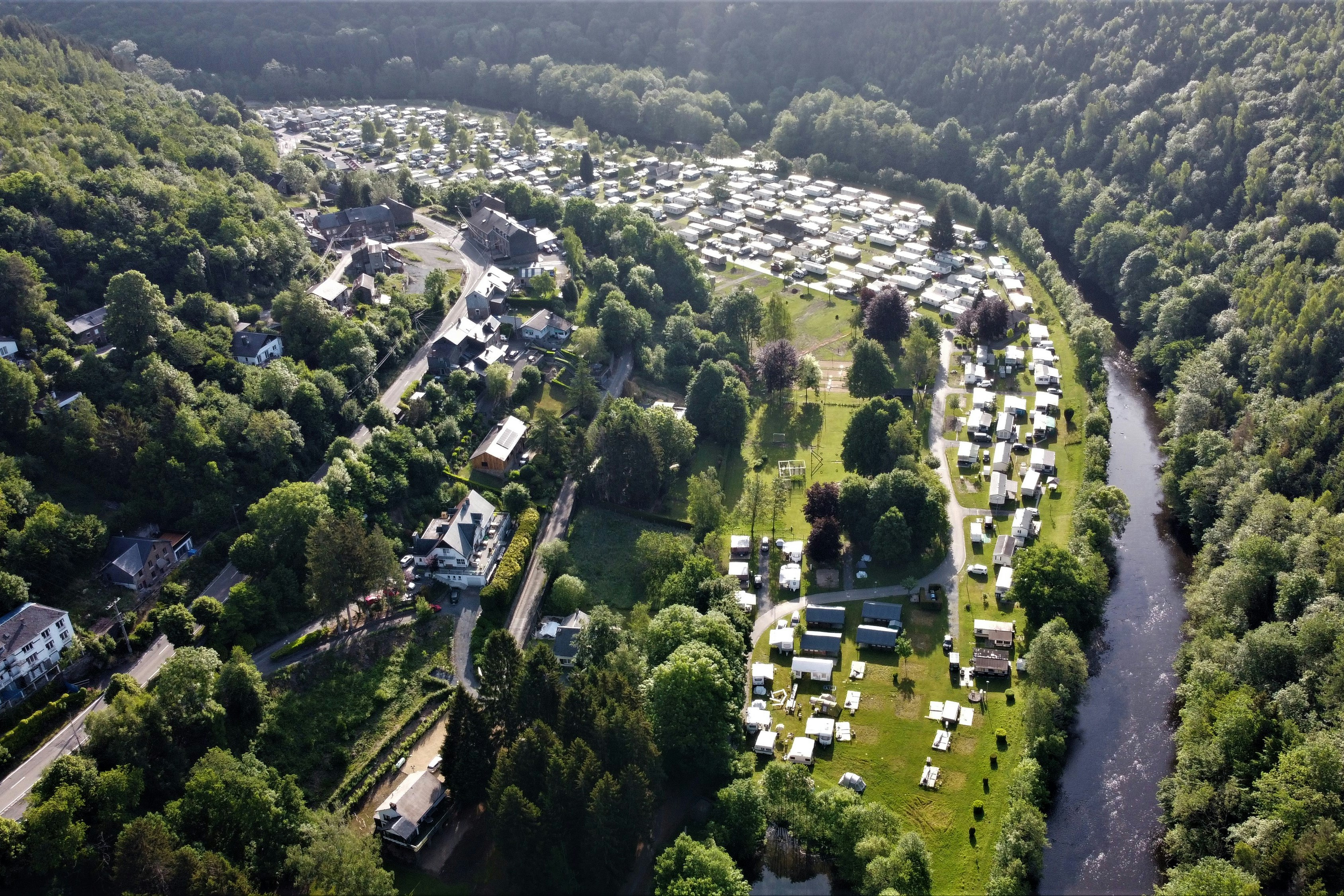 Vodatent @ Camping La Roche