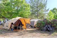 Vodatent @ Camping Luna del Monte - Zeltplätze auf dem Campingplatz