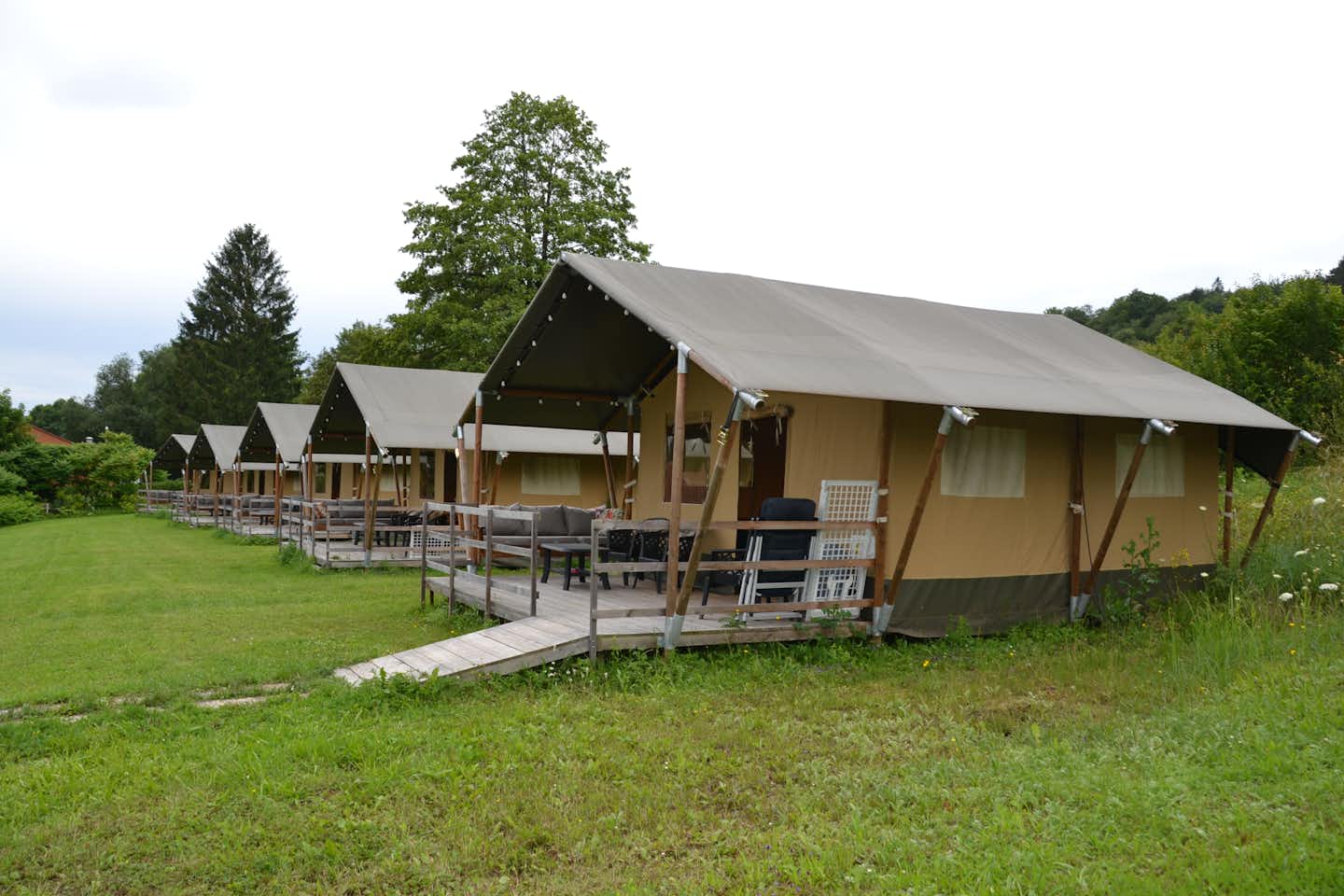 Vodatent @ Camping Walsheim - Glamping-Zelte auf dem Campingplatz