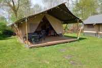 Vodatent @ Camping Yttermalungs - Mietzelt mit großer Terrasse