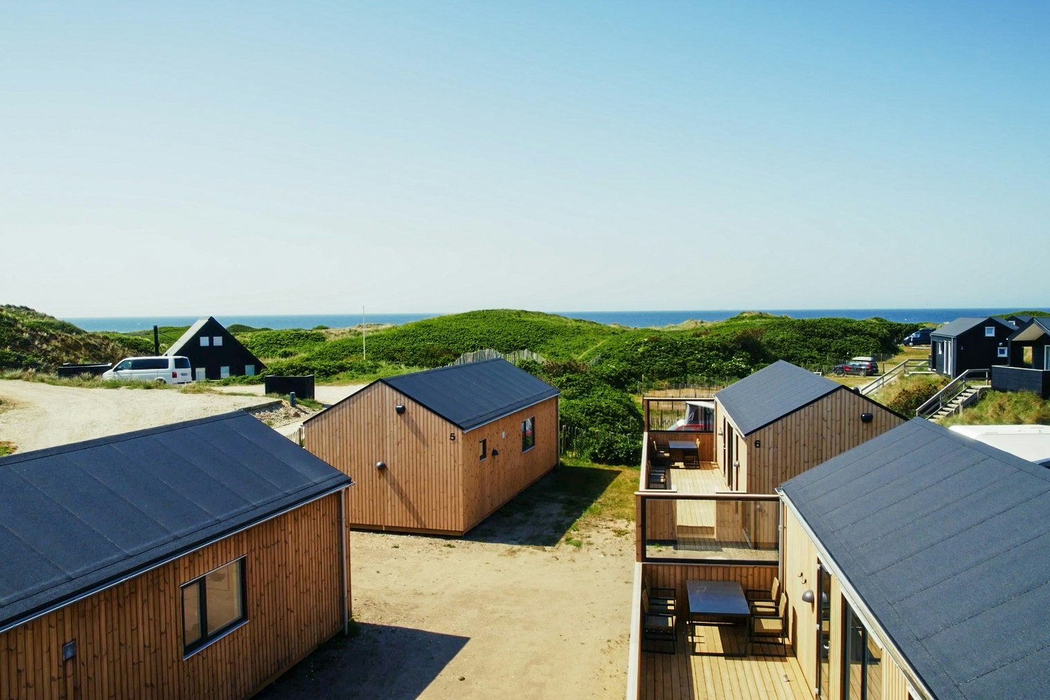 Vorupør Camping  - Mobilheime auf dem Campingplatz