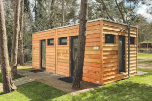Vrijetijdspark Beerze Bulten - private Sanitäranlage auf dem Campingplatz