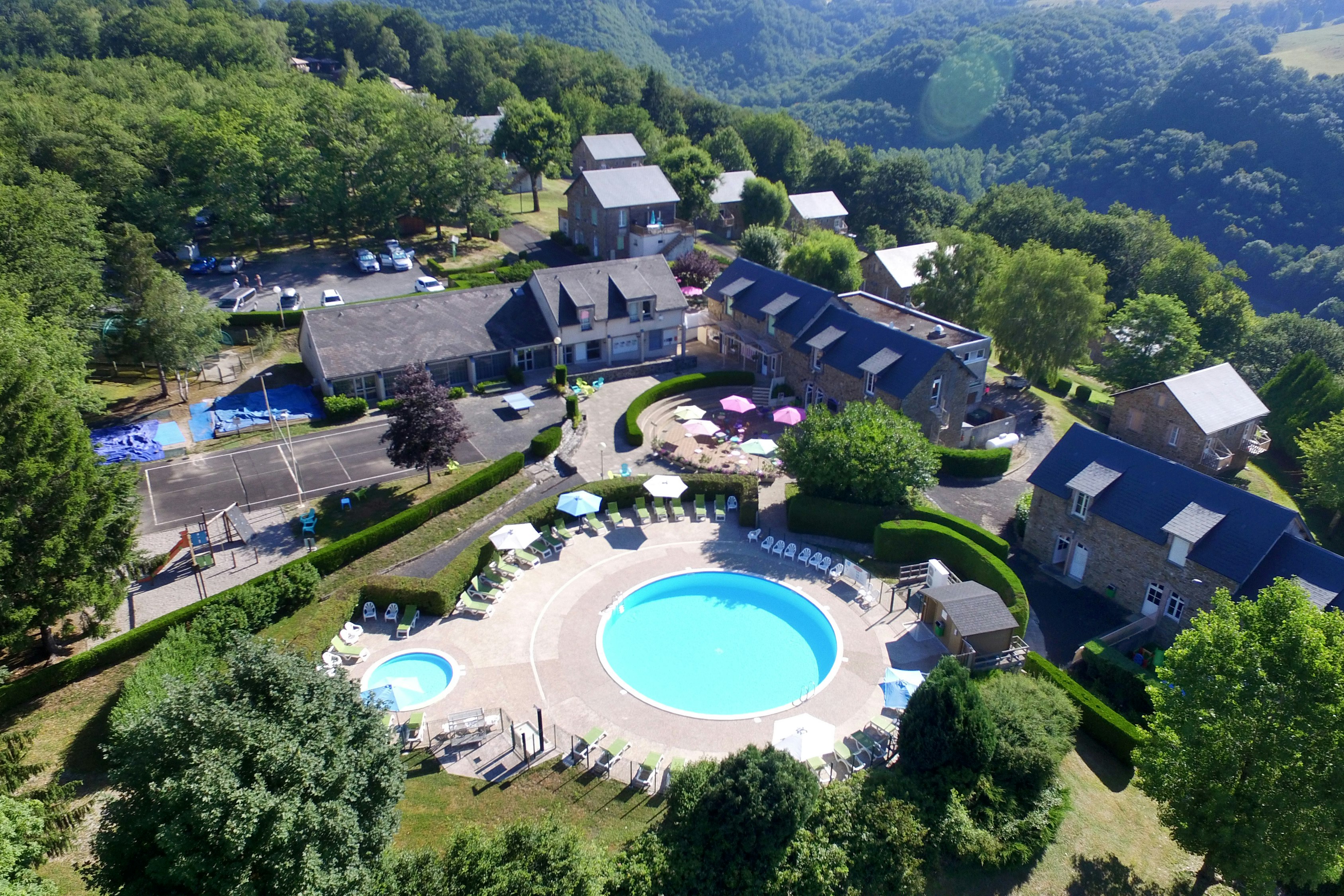 VVF Vendes  - Campingplatz aus der Vogelperspektive