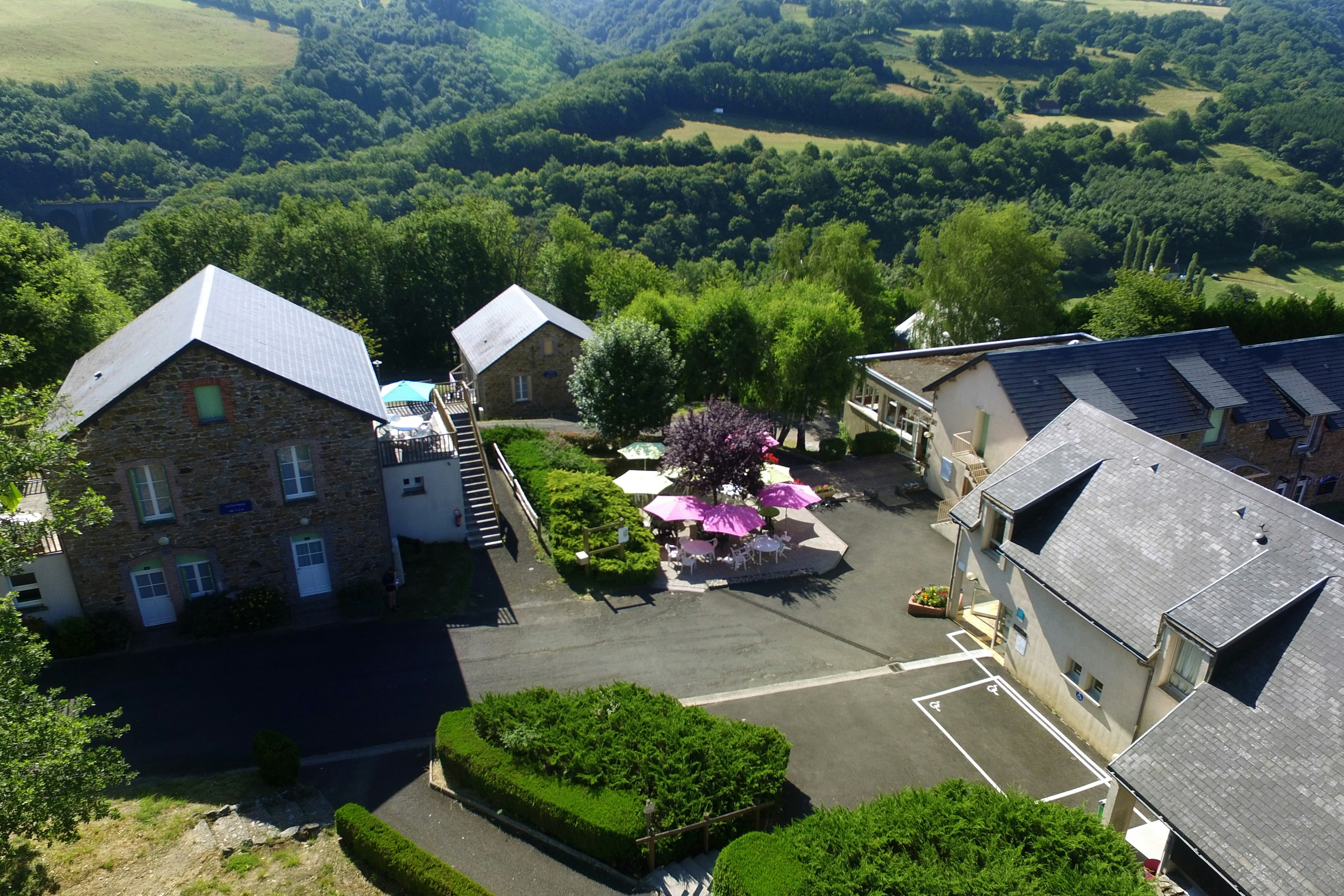 VVF Vendes  - Luftaufnahme des Campingplatzes