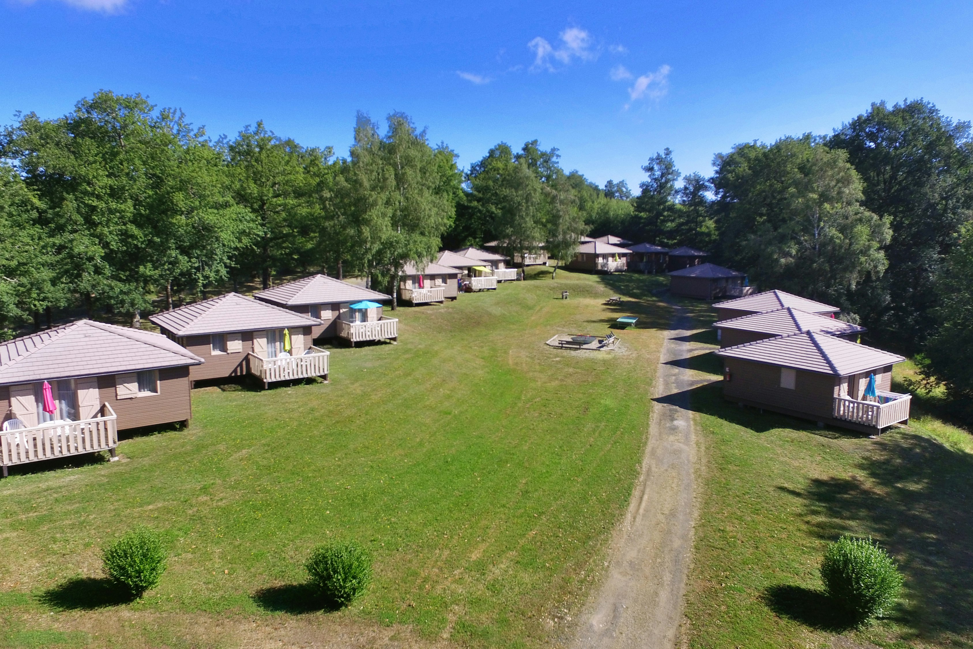 VVF Vendes  - Mobilheime auf dem Campingplatz