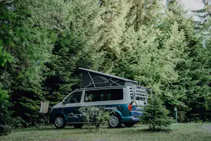 Waldbad Isny - Standplätze im Grünen auf dem Campingplatz