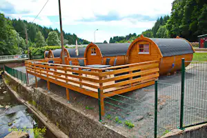 Waldcamping Prüm - Bungalows auf dem Campingplatz