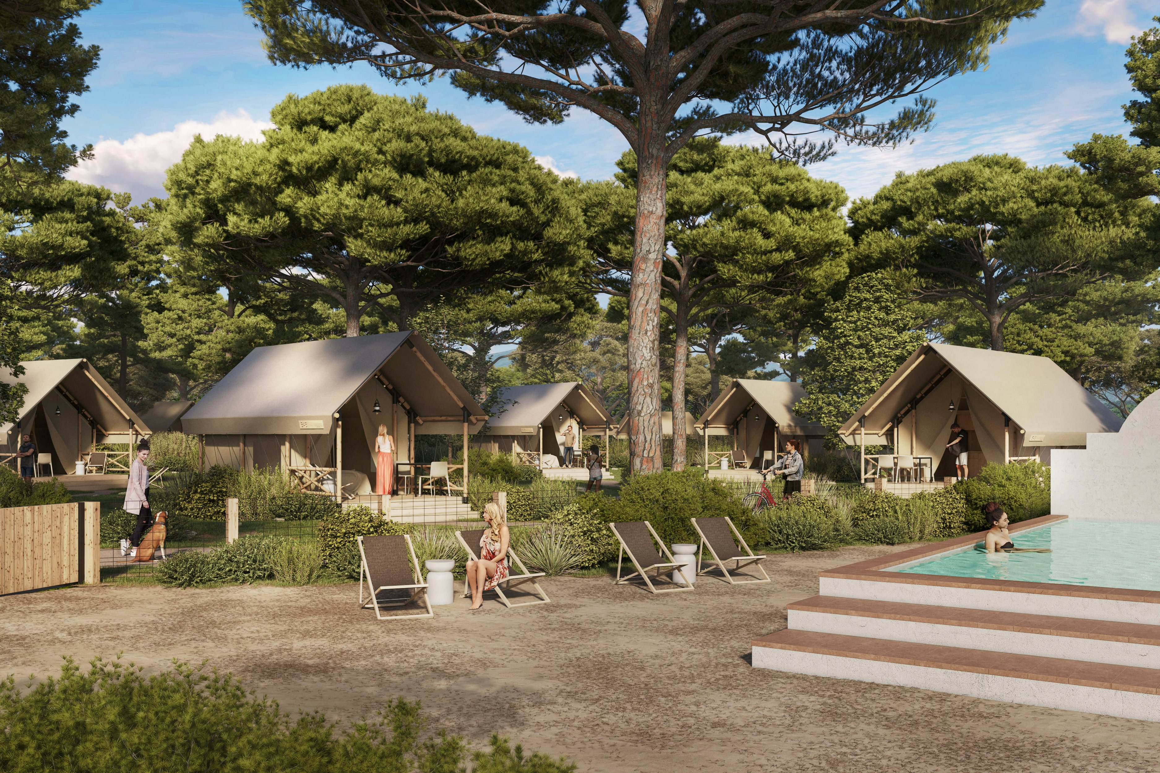 wecamp Cádiz  - Mobilheime auf dem Campingplatz