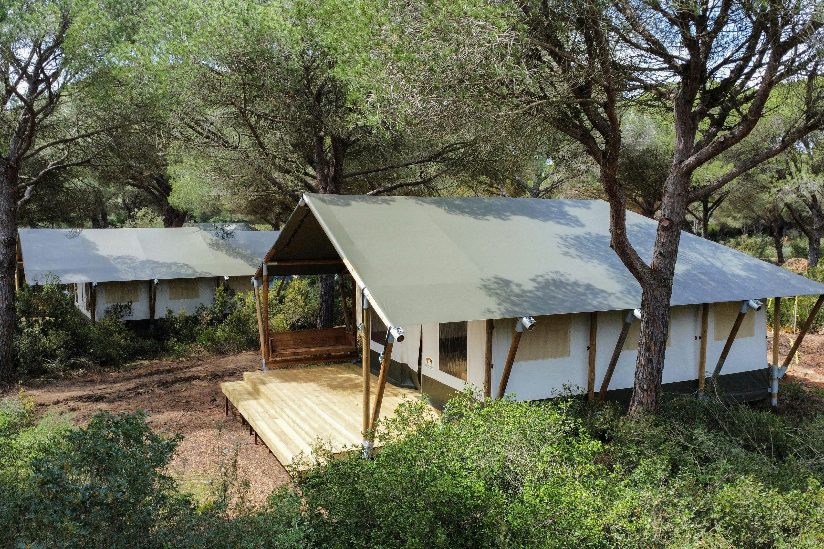 wecamp Cádiz - Glamping-Zelte auf dem Campingplatz
