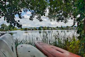 Werra-Meissner-Camping - Lage am See