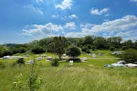 Whitehill Country Park - Campingplatz aus der Vogelperspektive