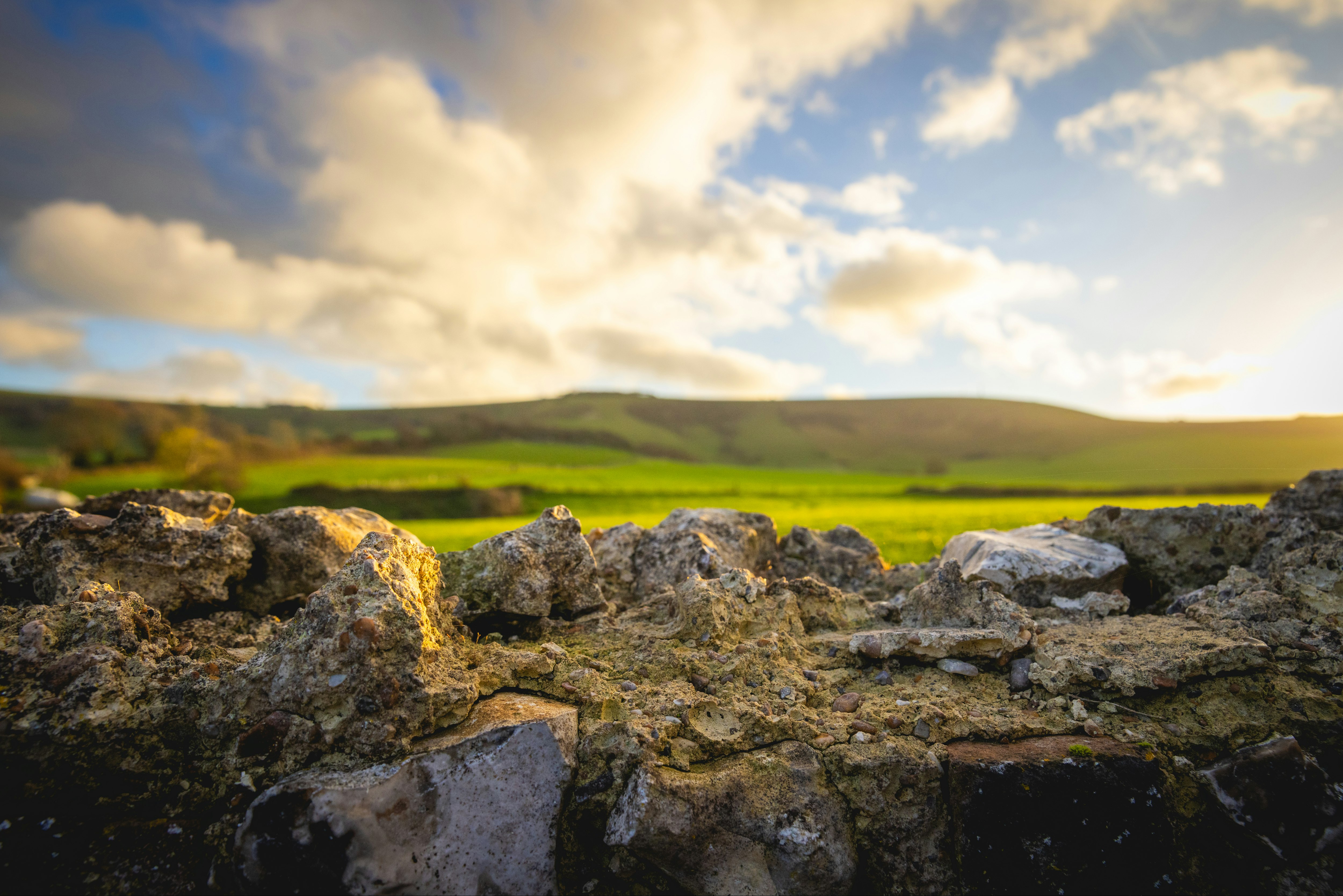 Woodfire at Chapel Field - Blick in die Umgebung des Campingplatzes