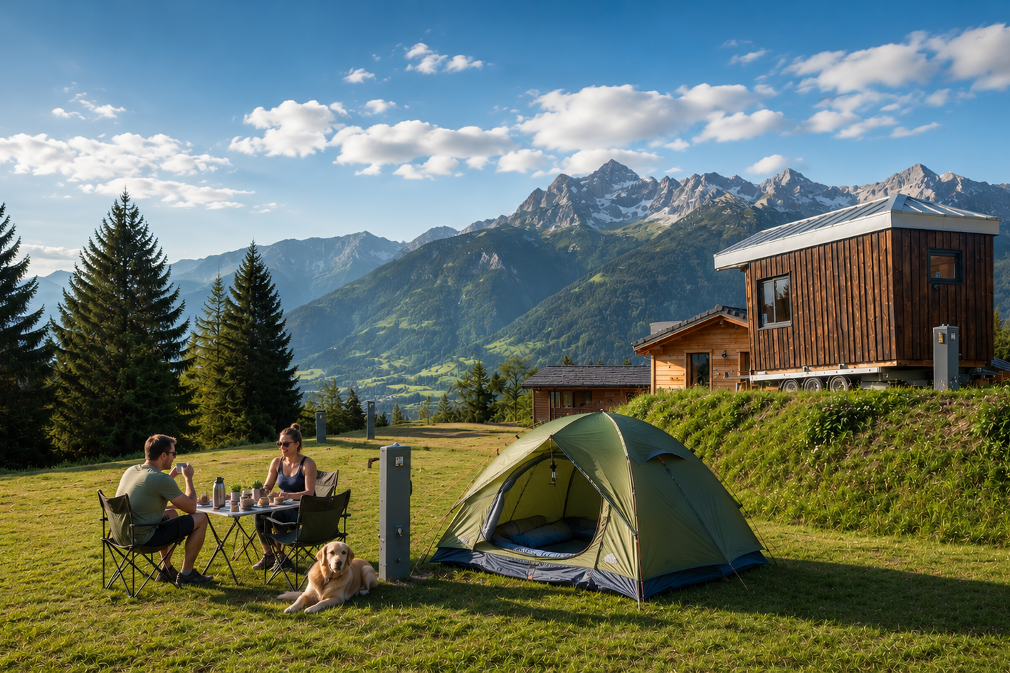 Camping Anzère Woodland
