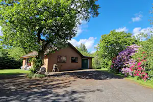 Woodlands Caravan Park Devils Bridge - Blick auf den Campingplatz