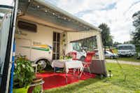 Worriken - Wohnmobil- und  Wohnwagenstellplätze auf dem Campingplatz