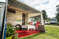 Worriken - Wohnmobil- und  Wohnwagenstellplätze auf dem Campingplatz