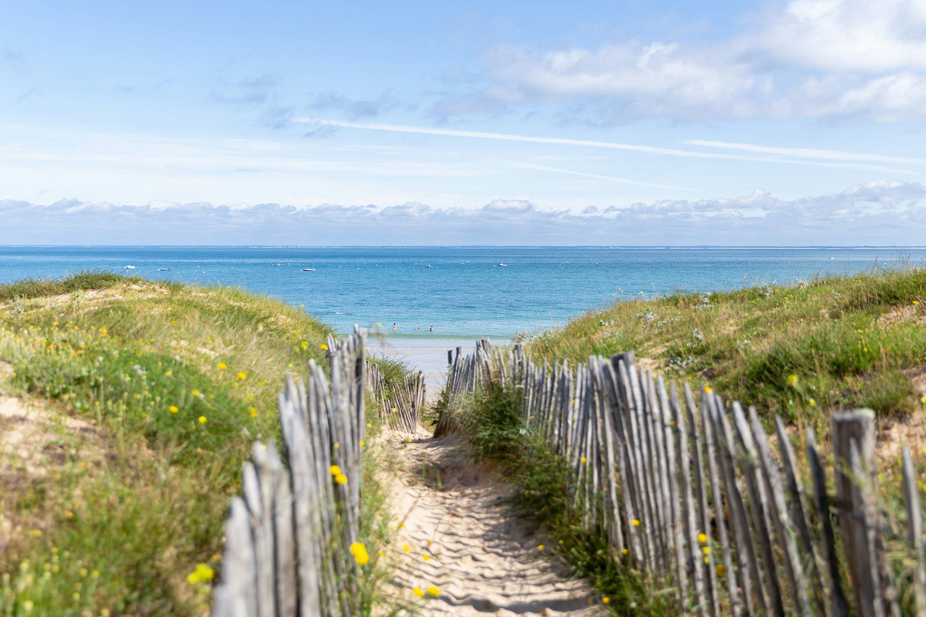 Yelloh! Le Village du Phare - Strandzugang des Campingplatzes