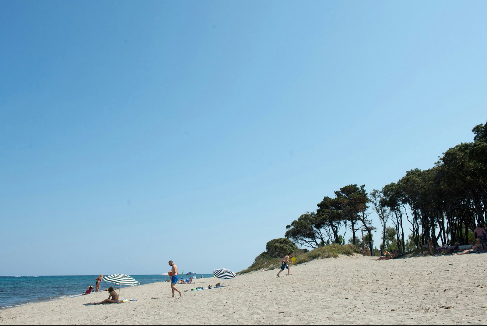 Yelloh! Village Le Campoloro - Blick auf den Strand am Campingplatz