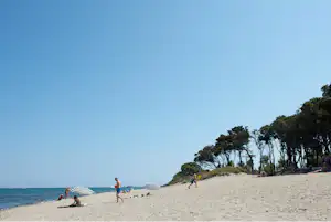 Yelloh! Village Le Campoloro - Blick auf den Strand am Campingplatz