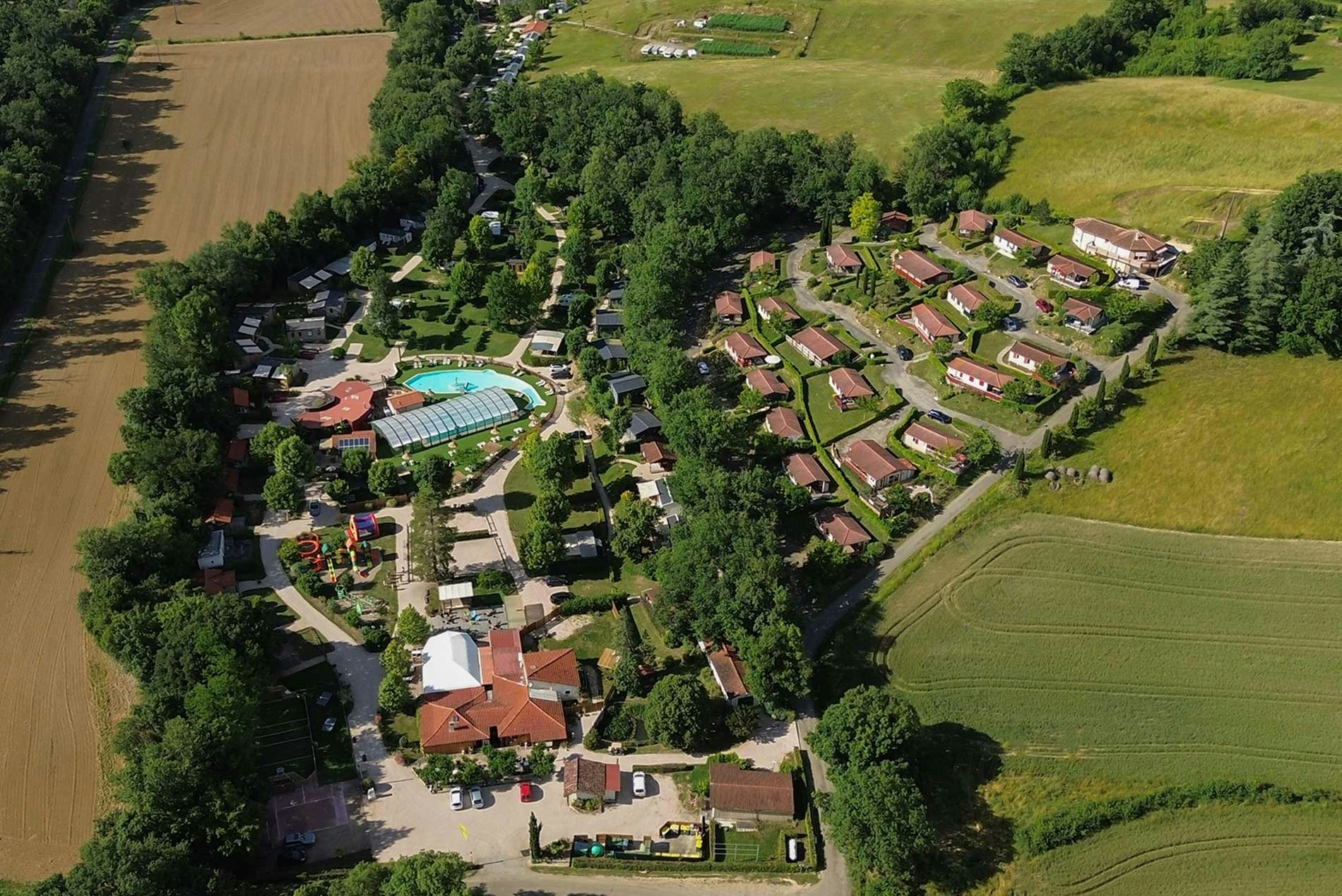 Yelloh! Village Le Talouch  - Campingplatz aus der Vogelperspektive