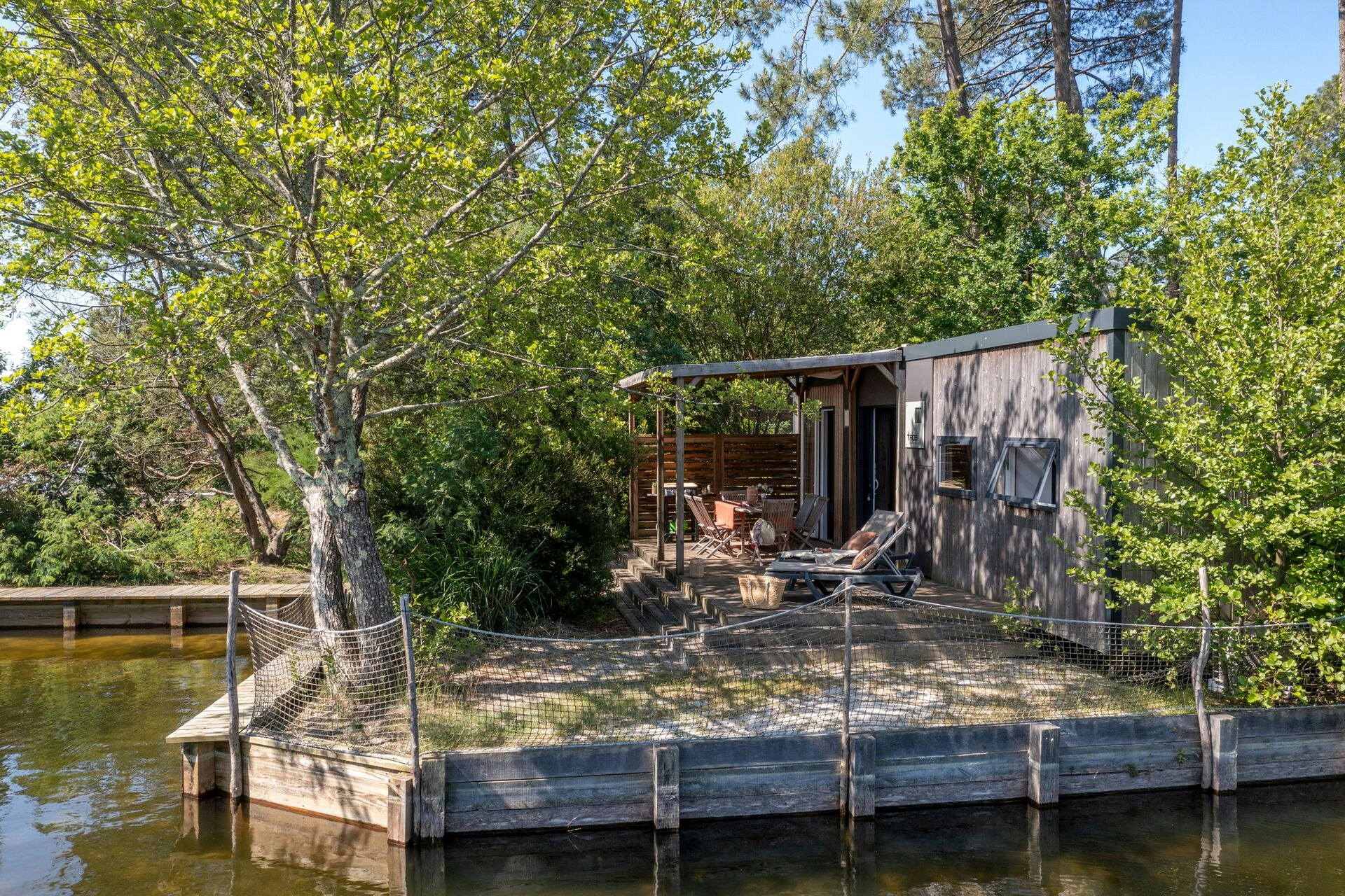 Camping Sandaya Maguide - Außenansicht eines Mobilheims