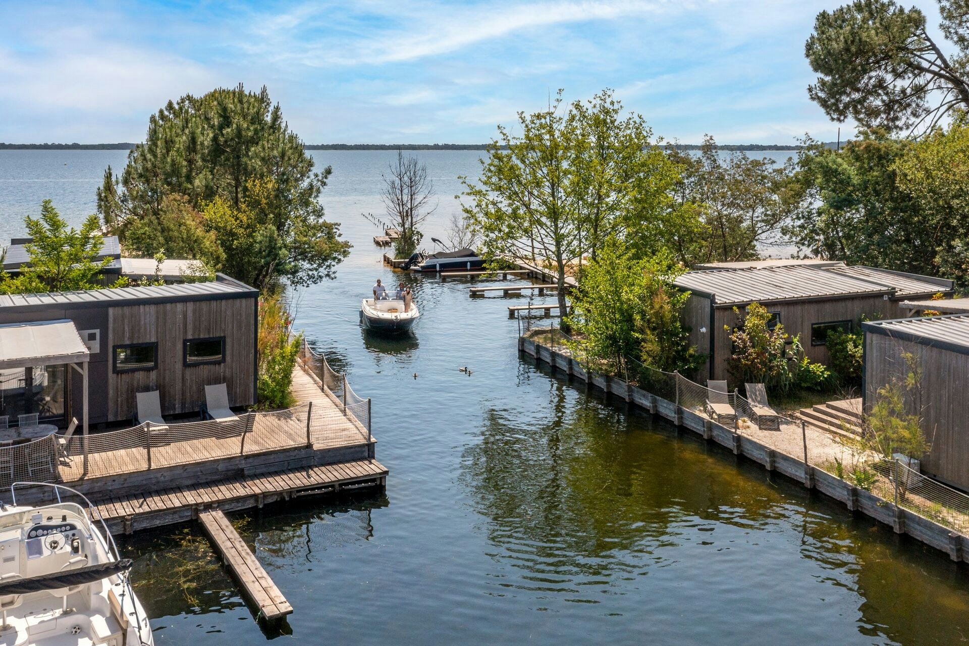 Camping Sandaya Maguide - Mobilheime am Wasser