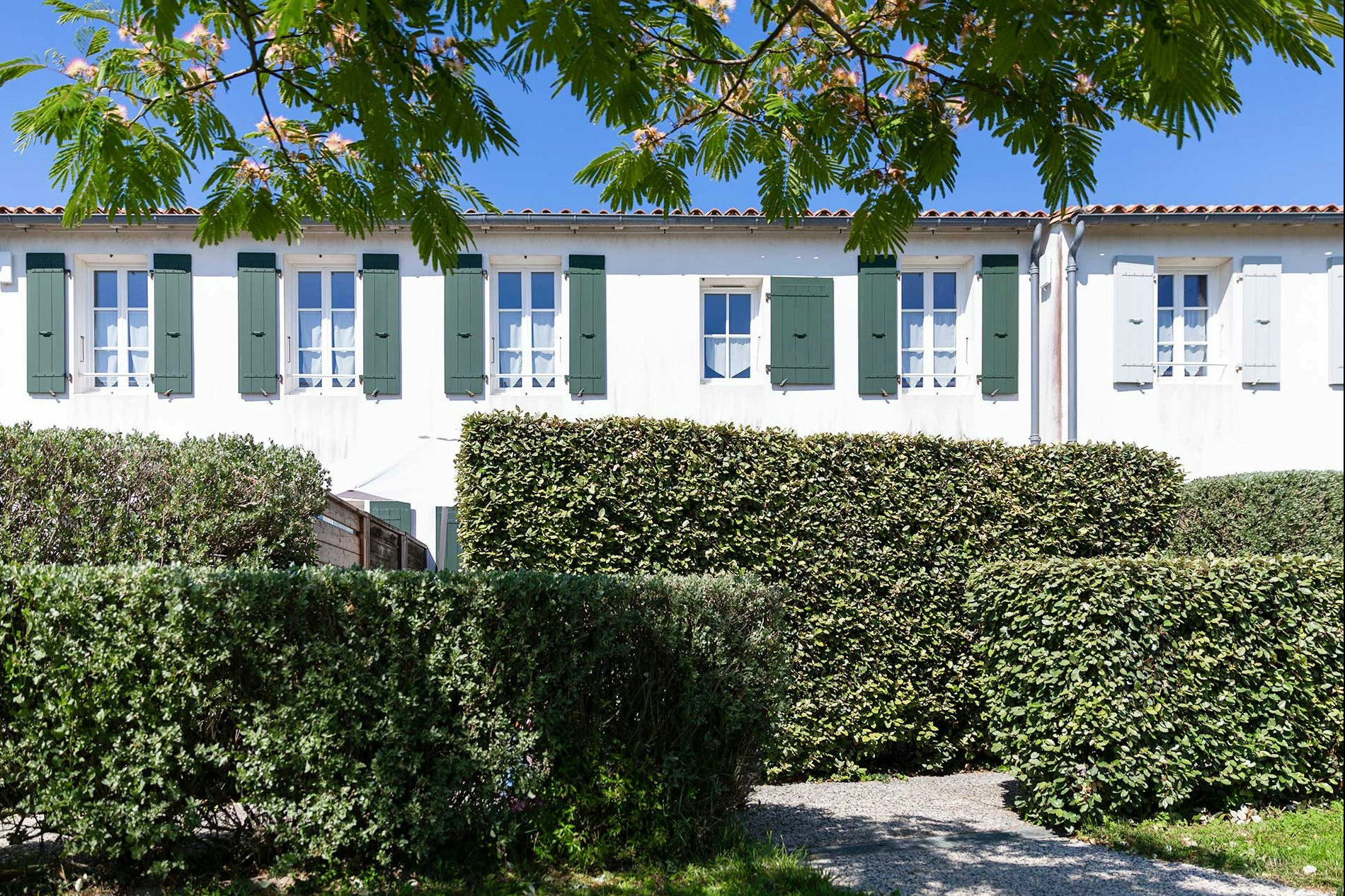 Yelloh! Village Horizons Ré  Yelloh! Village Residenz Horizons Ré - Gebäude auf dem Campingplatz