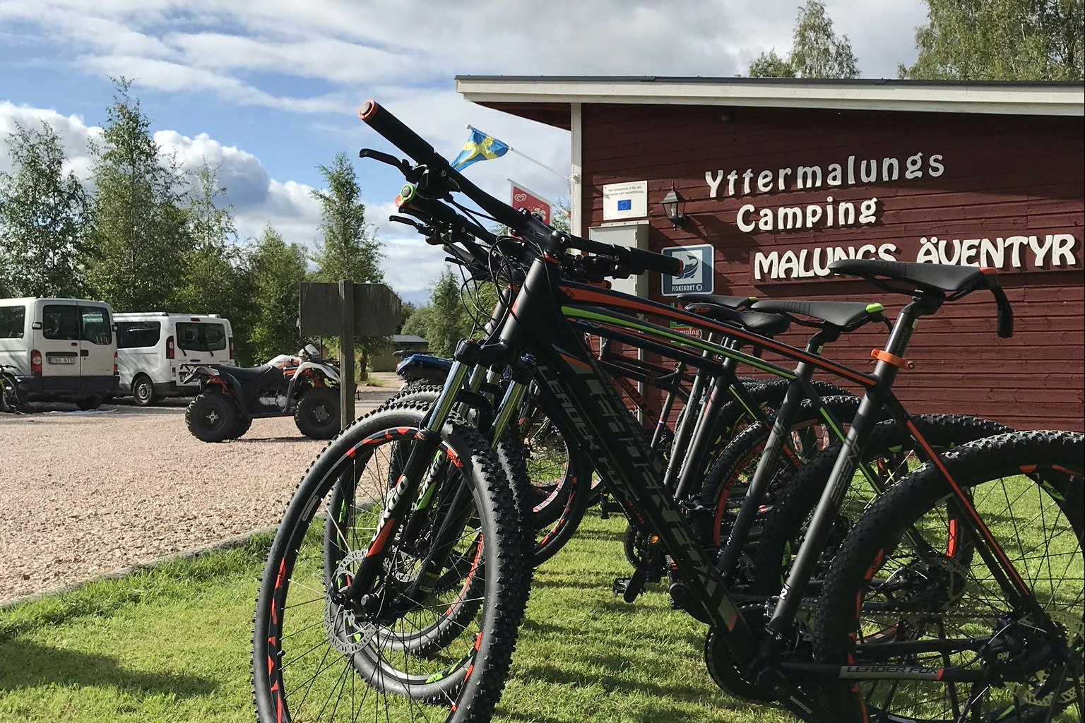 Yttermalungs Camping - Fahrradverleih auf dem Campingplatz