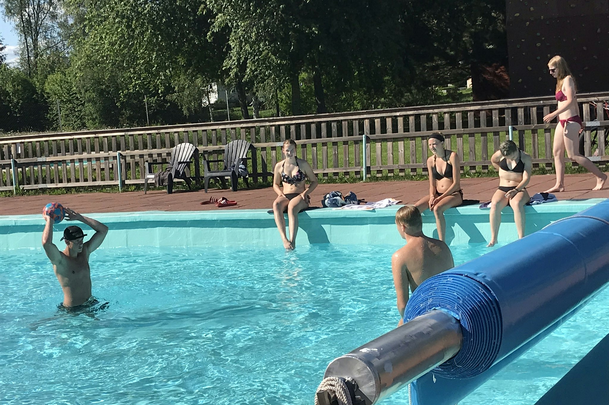 Yttermalungs Camping - Freibad auf dem Campingplatz