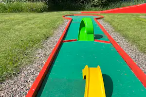 Yttermalungs Camping - Minigolfplatz auf dem Campingplatz