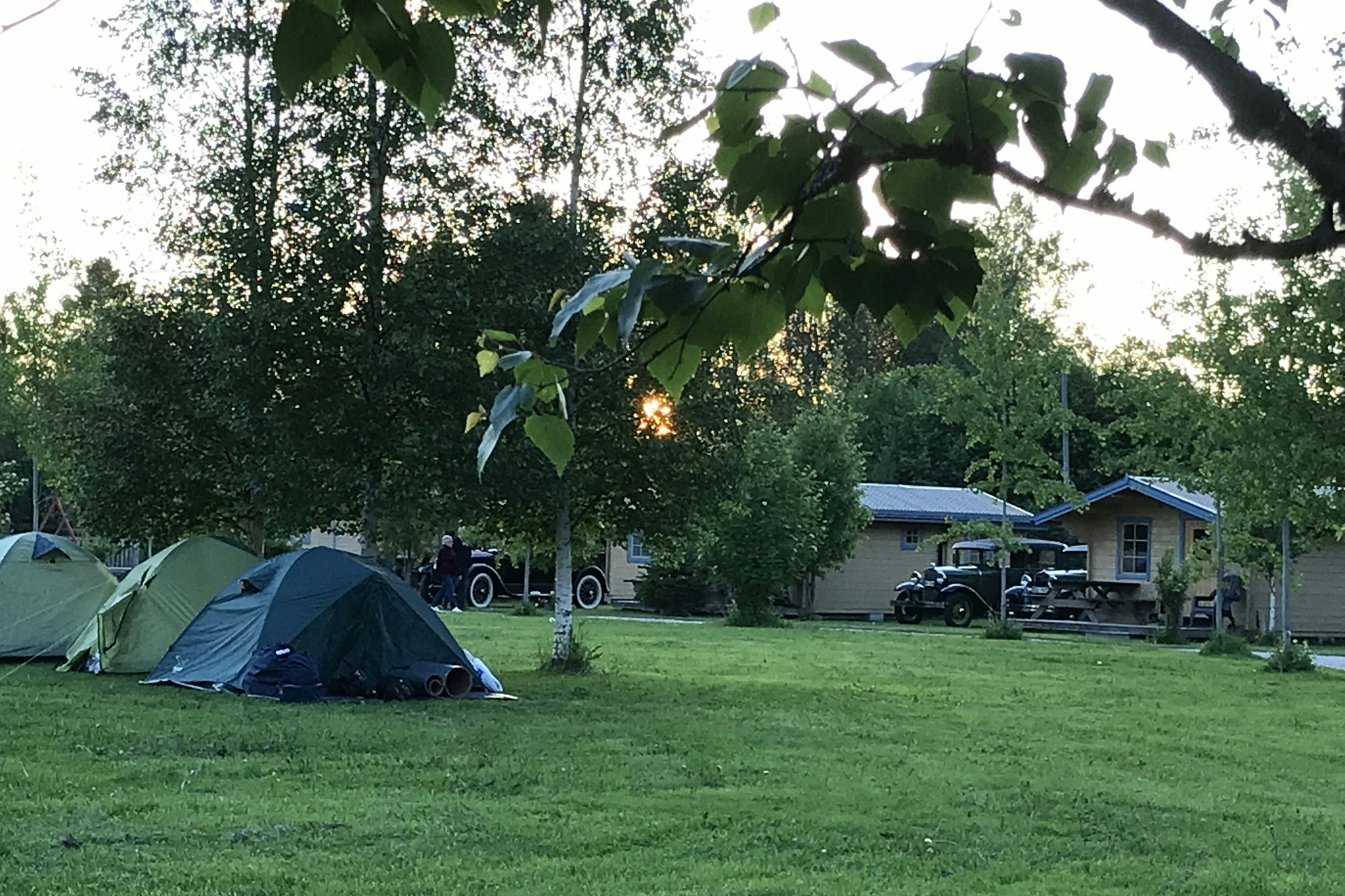 Yttermalungs Camping - Zeltplatz auf dem Campingplatz